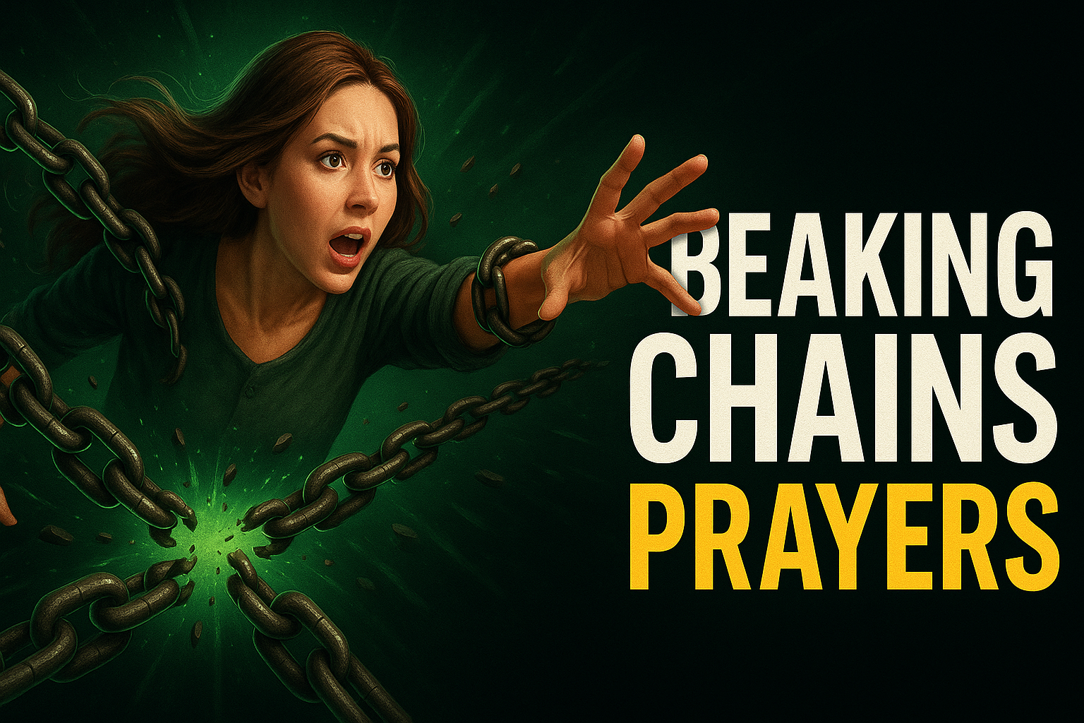 Breaking chains prayers